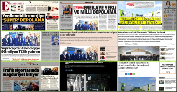 Basında Supracap Lansmanı