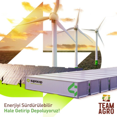 Enerjiyi Sürdürülebilir Hale Getirip Depoluyoruz!