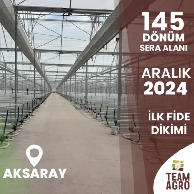 İlk Fide Dikimi Aralık Ayında!