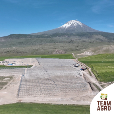 Jeotermal Seracılık için İnşaatımız Tüm Hızıyla Devam Ediyor!